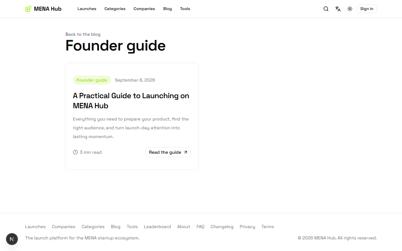 Blog category pages and an RSS feed